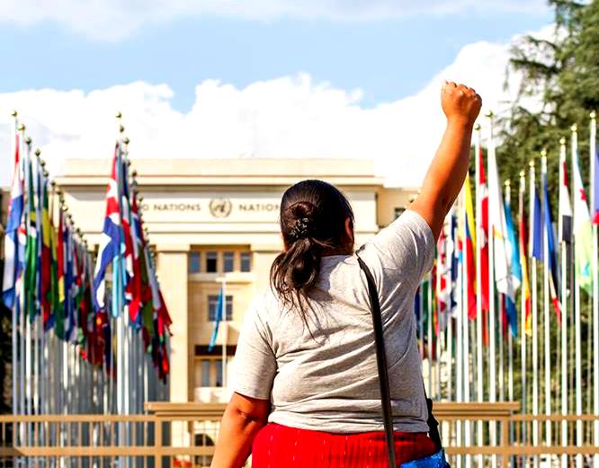 La Vía Campesina apoya movilización en la ONU a favor de un Tratado Vinculante para desmantelar el poder corporativo
